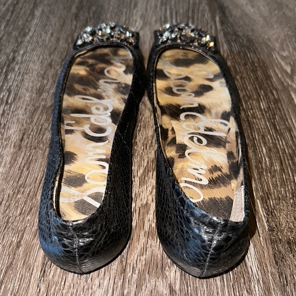 Sam Edelman Caper Snakeskin Ballet Flats - Picture 5 of 6